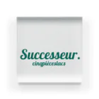 Successeur.のひら Acrylic Block