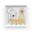 niconicotontonのうちの子1番☆Smile Acrylic Block