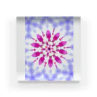 Flower kaleidoscopeの桜の万華鏡 Acrylic Block