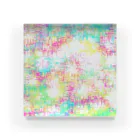 暇つぶしの色彩のTECHNO POP Acrylic Block