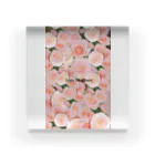 水彩屋のLots of roses Acrylic Block