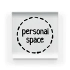 NOBODY754のPersonal Space Acrylic Block