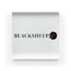 BLACK SHEEPのBLACKSHEEPロゴ アクリルブロック