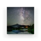 おぎおぎのMilky Way & Mt.Chokai Acrylic Block