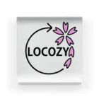 LOCOZY　ONLINEのLOCOZYペーパーウェイト Acrylic Block