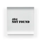 山猫雑貨の404 not found アクリルブロック