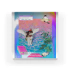 𝙈𝙊𝙈𝙊'𝙨 𝙎𝙝𝙤𝙥のvintage vaporwave Acrylic Block