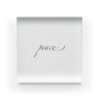 peaceのpeace アイテム Acrylic Block