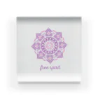 The Lightworker のfree spirit mandara Acrylic Block