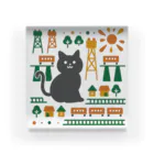 みやつち やえの巨大ねこ Acrylic Block