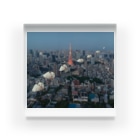 コロッケとラーメンのHamster-Tokyo Acrylic Block