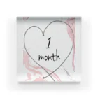 Love natureの１month♡ Acrylic Block