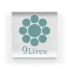 9Lives official goods shopの9lives 九曜シリーズ Acrylic Block