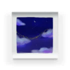 ホイップクリームの夜 Acrylic Block