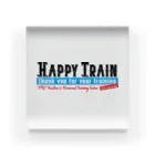HAPPY TRAIN GOODSのHAPPY TRAIN LOVE Acrylic Block