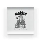 Makise COFFEE.のマキセコーヒー(ラテ美ちゃん) アクリルブロック