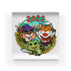 🐤もずはゃ🐸SHOP✨の干支ともずはゃアクリルブロック2022 アクリルブロック