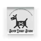 SILVER DOGGY STUDIOのSILVER DOGGY STUDIO アクリルブロック