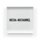 NOT RESELLER by NC2 ch.のNICHA-NICHANNEL NAME ver.2 アクリルブロック