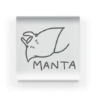 千月らじおのよるにっきのMANTA Acrylic Block