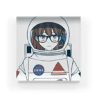 Emma KAWAII CollectionのSpace suit Emma Acrylic Block