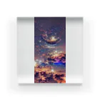 蒼い狐のAIの描いた宇宙 Acrylic Block