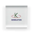 KENT STATEのKENDLETON カレッジロゴ Acrylic Block