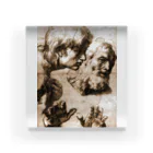 世界の絵画アートグッズのラファエロ・サンティ《変容のための習作》 Acrylic Block