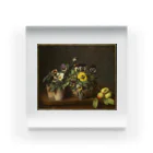 Masterpieceのアンリファンタンラトゥール　/　パンジーのある静物　Still Life with Pansies 1874 アクリルブロック