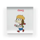 dawgのdawg Acrylic Block