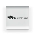 BlastFlareのブラフレ ロングロゴフレーム Acrylic Block