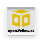 open.Yellow.os original official goods storeのopen.Yellow.os公式支援グッズ Acrylic Block