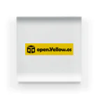 open.Yellow.os original official goods storeのopen.Yellow.os公式支援グッズ Acrylic Block