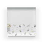 まめるりはことりのあつまれオカメインコちゃん【まめるりはことり】 Acrylic Block