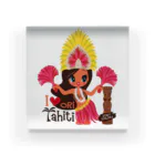 FOXY COLORSのOri Tahiti タヒチアンダンス Acrylic Block