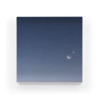 空屋　sorayakusakaの202012130557000　明けの月星 Acrylic Block