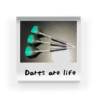 cocoa_to_manat0raのdarts are life Acrylic Block