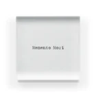 SoranoのMemento Mori Acrylic Block