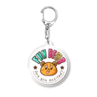 FUN BE@RのFUN BE@Rショップロゴ Acrylic Key Chain