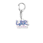 L&RのL&R  LIVE and ROCK Acrylic Key Chain