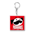 BEACSのPUGNANDES2022_Red Acrylic Key Chain