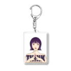 たなつ#指描きのThinking... Acrylic Key Chain