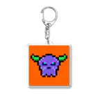 Akihito IkedaのKawaii SKULL #8563 Acrylic Key Chain