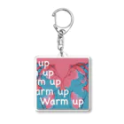 Warm upのWarm up Acrylic Key Chain