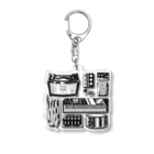 ARF2022の機材(モノクロ) Acrylic Key Chain