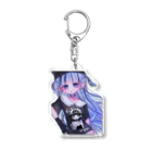 モマ@のサブカルネコニットちゃん‼️ Acrylic Key Chain