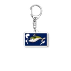 RAMworkshopの物言いたげなさばくん Acrylic Key Chain