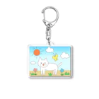 ねむ吉屋のゆるっとにゃんこ Acrylic Key Chain