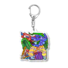 Hiroki Kitazawaの殿様ドラゴン Acrylic Key Chain