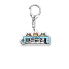 楽猫楽描しげ屋の3CATS（鍵盤ハーモニカ） Acrylic Key Chain